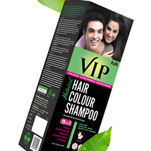 VIP HAIR COLOUR SHAMPOO (FIVE IN ONE)